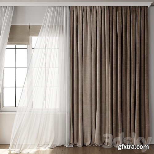 3dsky Pro - Curtain for Interior 112