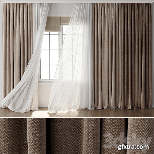 3dsky Pro - Curtain for Interior 112