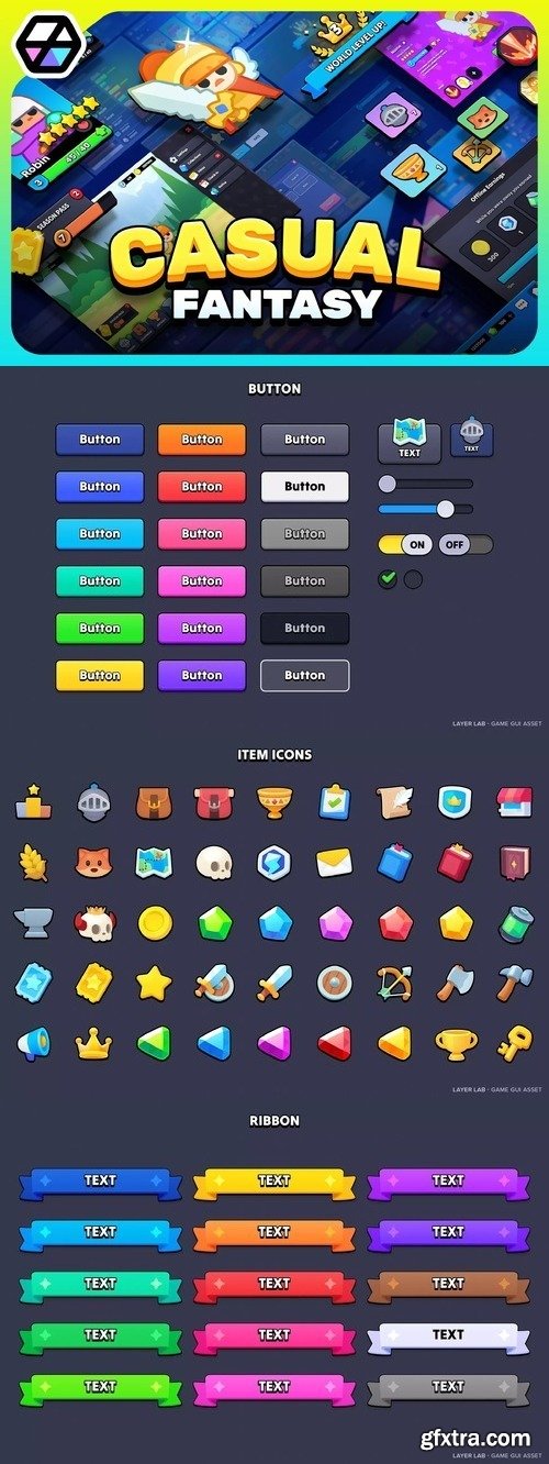 GUI - Casual Fantasy v2.0.3 (28 Nov 2024)