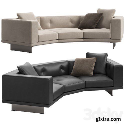 3dsky Pro - Sofa Dylan Small by Minotti