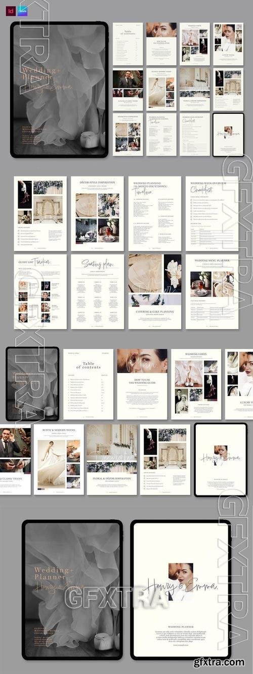 Visual Wedding Planner Template (Digital) FUDPGLU Visual Wedding Planner Template (Digital) FUDPGLU