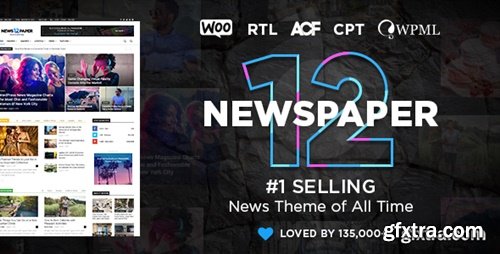 Themeforest - Newspaper v12.6.9 - News &amp; WooCommerce WordPress Theme 5489609 - nulled