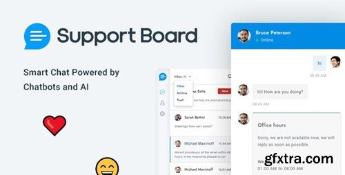 Codecanyon - Support Board v3.7.8 - Chat WordPress Plugin - Chat & Support 20359943 - nulled