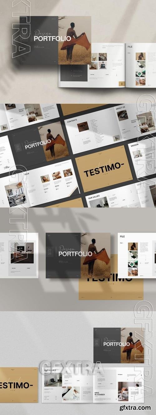 Design Portfolio Template TRSYH56 Design Portfolio Template TRSYH56