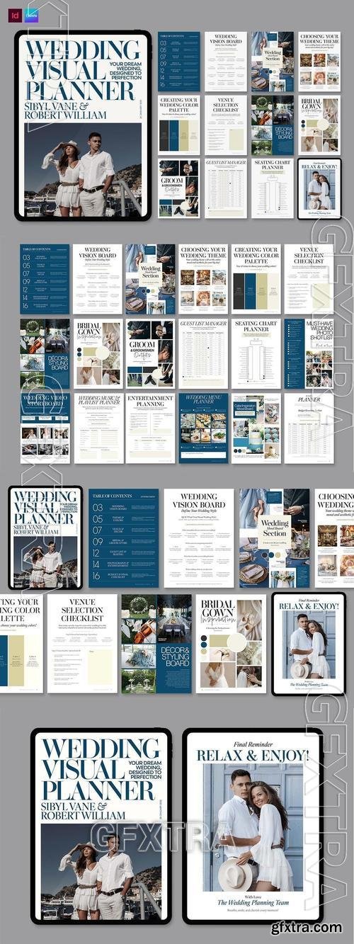 Digital Wedding Planner Template BU4LAAX