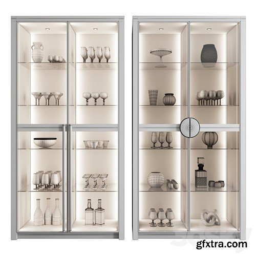 3dsky Pro - Сupboard with dishes My Design №18