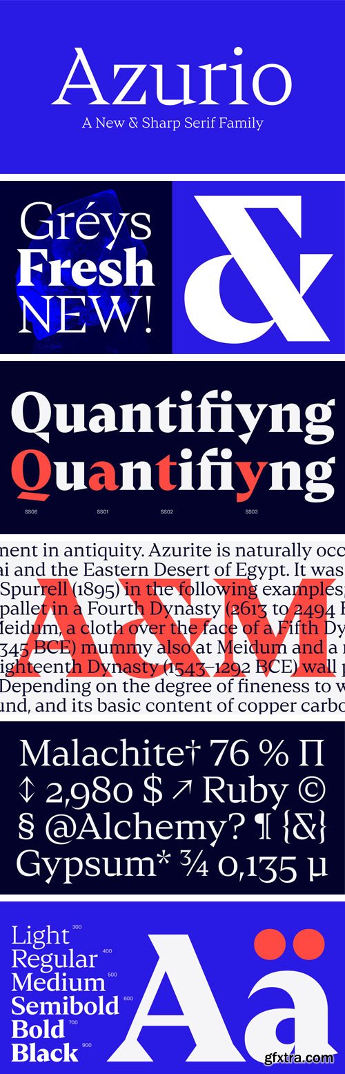 Myfonts - Azurio Font Family