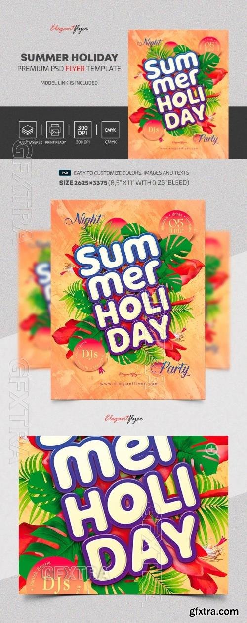 Summer Holiday - Premium Flyer template (PSD)