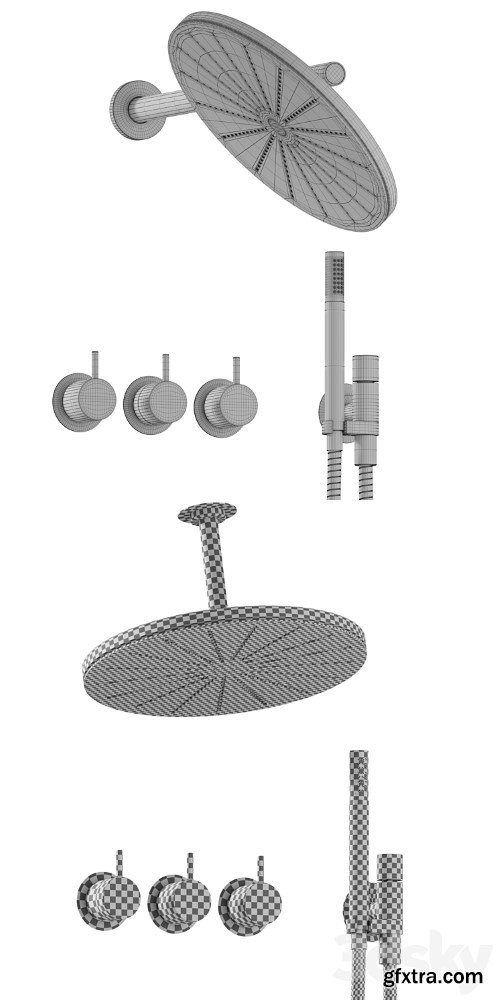 3dsky Pro - VOLA Thermostatic Shower Mixer 02