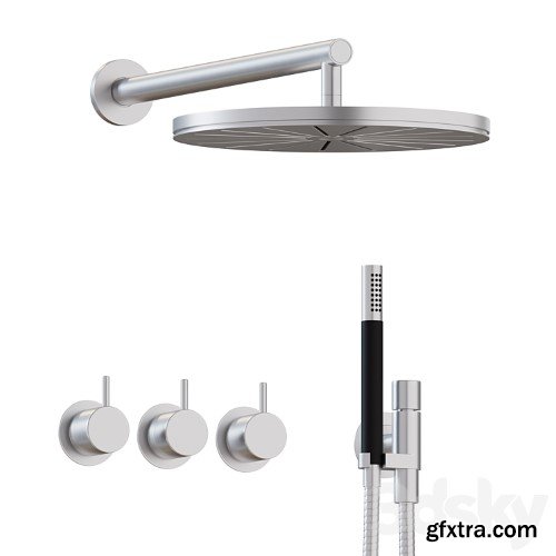 3dsky Pro - VOLA Thermostatic Shower Mixer 02