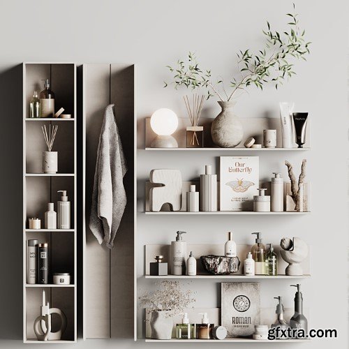 3dsky Pro - Bathroom Accessories Set 04