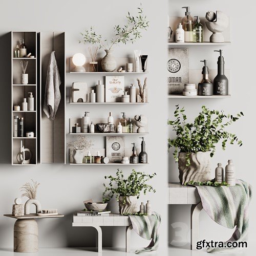 3dsky Pro - Bathroom Accessories Set 04