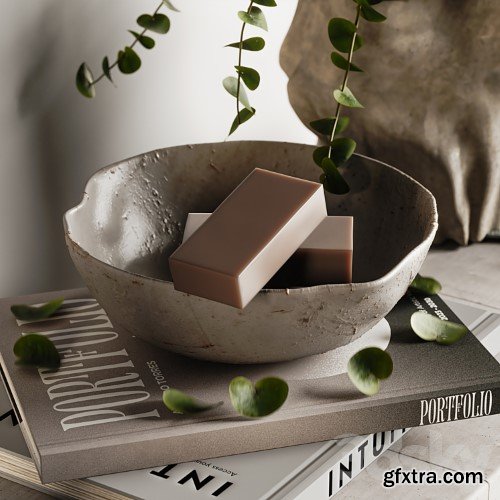 3dsky Pro - Bathroom Accessories Set 04