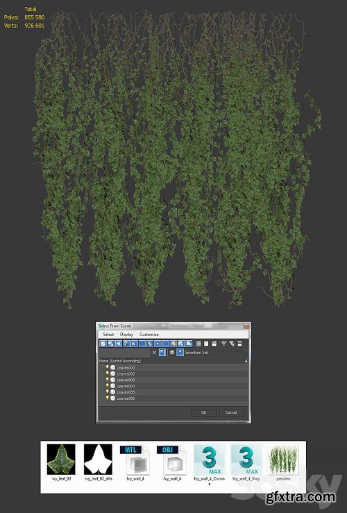 3dsky Pro - Ivy Wall