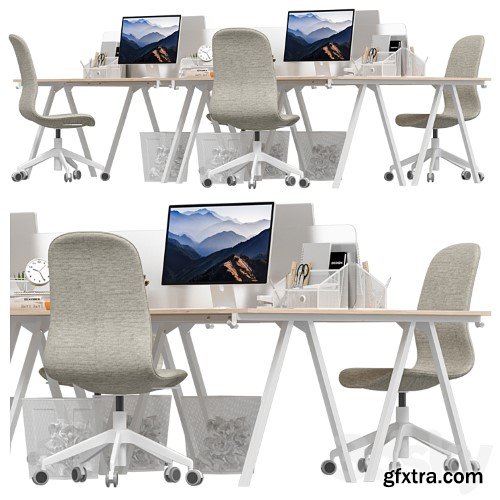 3dsky Pro - IKEA - Office workplace 32