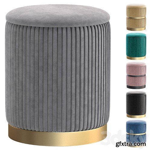3dsky Pro - Pouffe Charlotte by inmyroom.ru/Пуф Шарлотта
