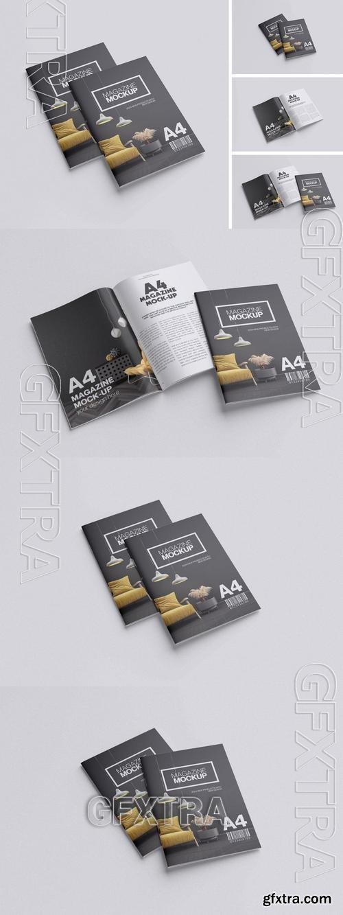 A4 Magazine Mockup QEEP5DL A4 Magazine Mockup QEEP5DL