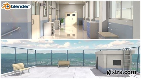 Udemy - Anime in Blender - Create 2 Stylized Scenes