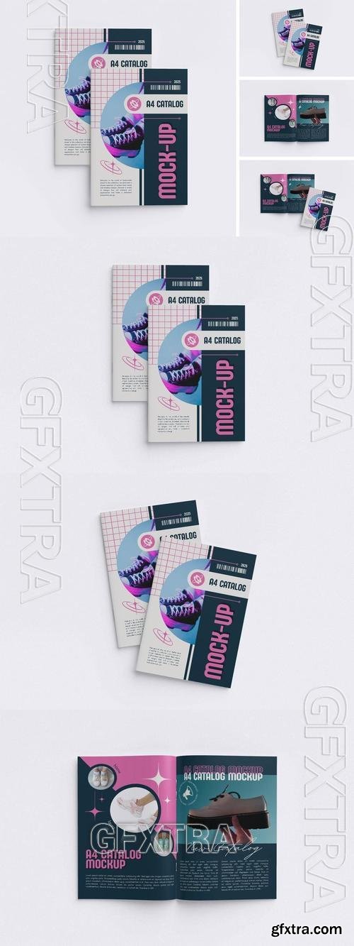 A4 Catalog Mockup LURN9XE A4 Catalog Mockup LURN9XE