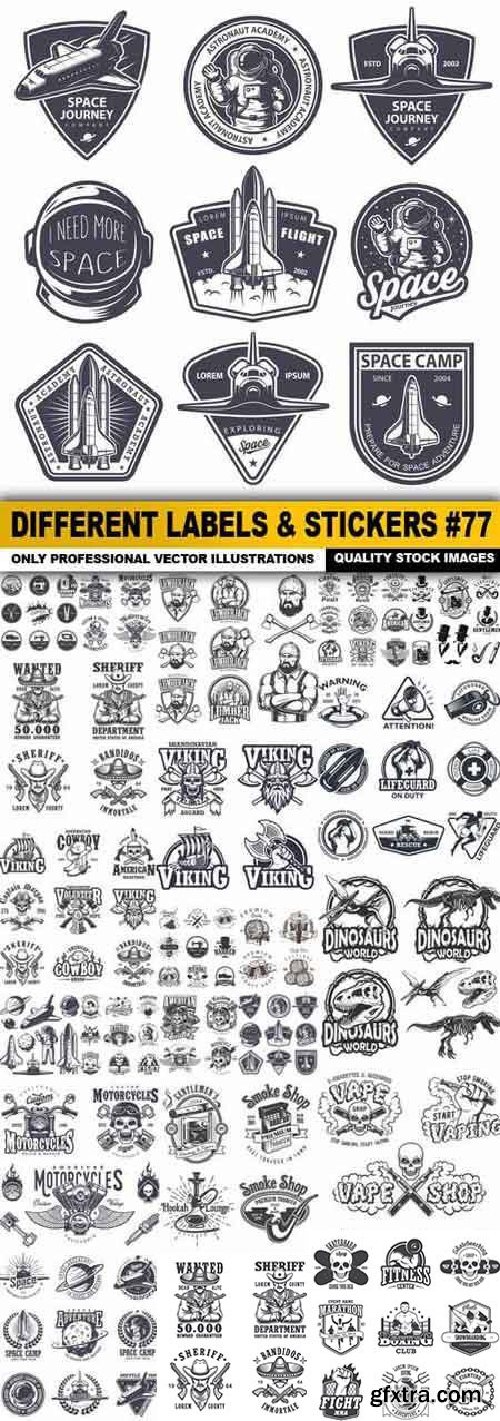 Different Labels &amp; Stickers #77 22xEPS