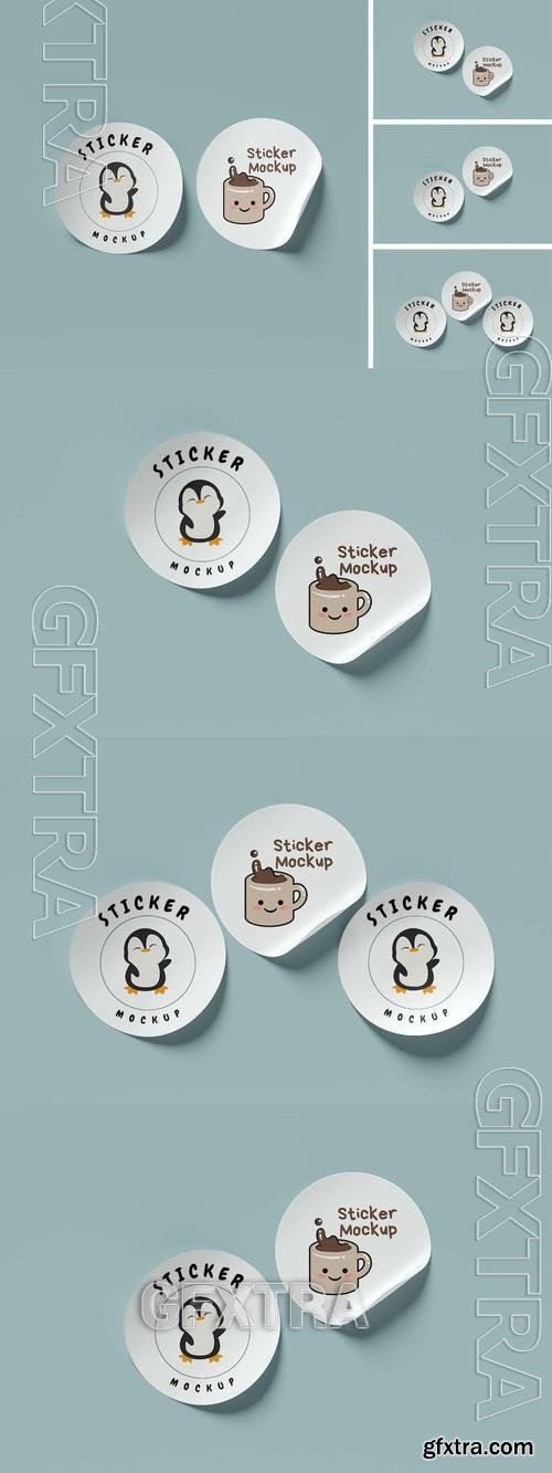 Sticker Mockup 4YFGDXN
