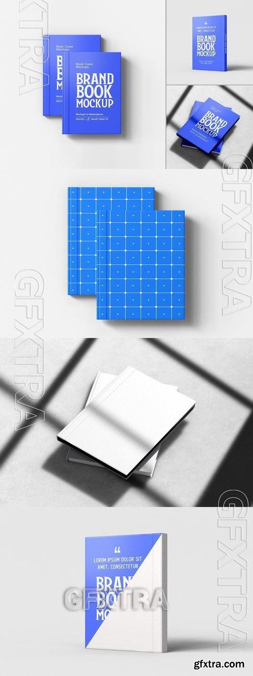 Hard Book Cover Mockup Set 62Q5CFA