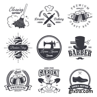 Different Labels & Stickers #77, 22xEPS Different Labels & Stickers #77, 22xEPS