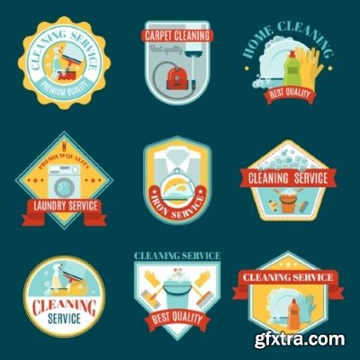 Different Labels &amp; Stickers 80, 25xEPS