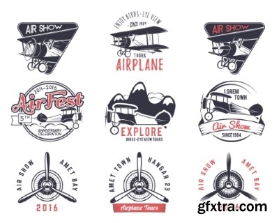 Different Labels &amp; Stickers 80, 25xEPS