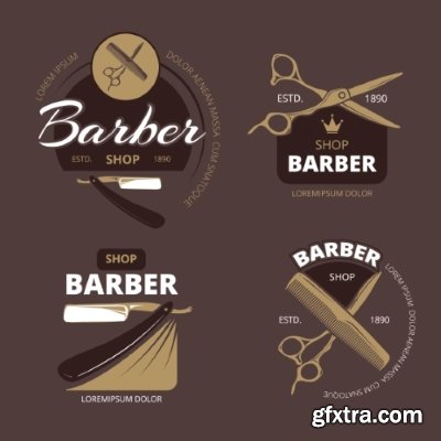 Different Labels &amp; Stickers 80, 25xEPS