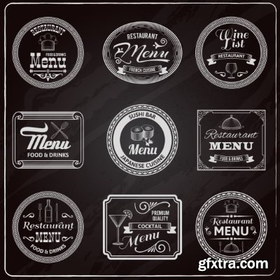 Different Labels &amp; Stickers #81, 25xEPS