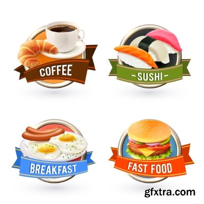 Different Labels &amp; Stickers #81, 25xEPS