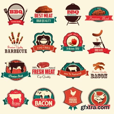 Different Labels &amp; Stickers #81, 25xEPS