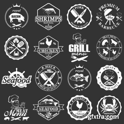 Different Labels &amp; Stickers #82, 25xEPS