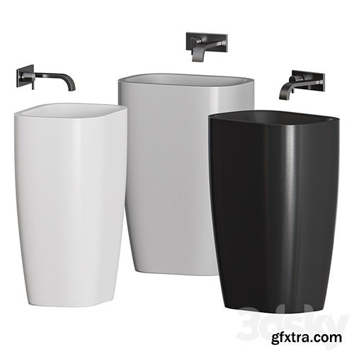 3dsky Pro - Milk Washbasin Nic Design