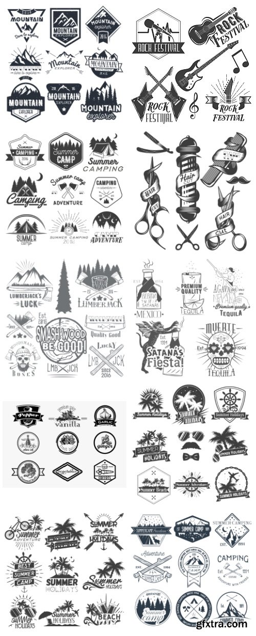 Different Labels & Stickers #107, 20xEPS