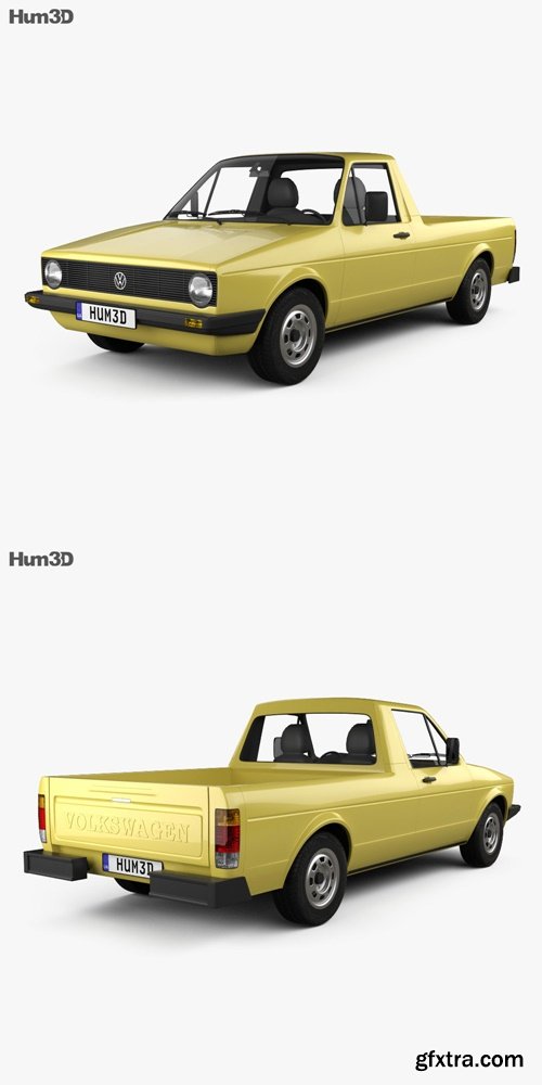 Volkswagen Caddy (Type 14) 1996 3D model