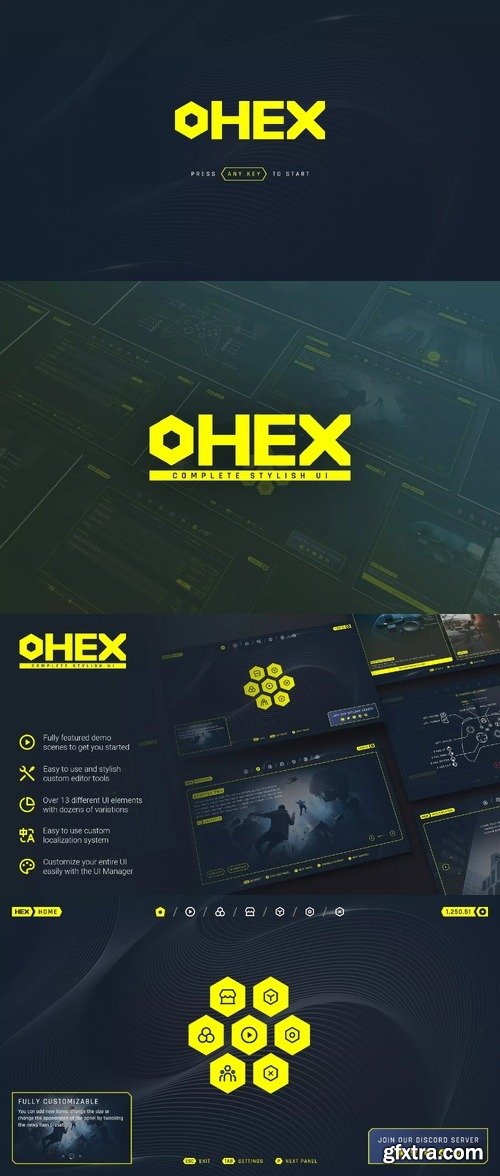 Hex - Complete Stylish UI v1.0.0