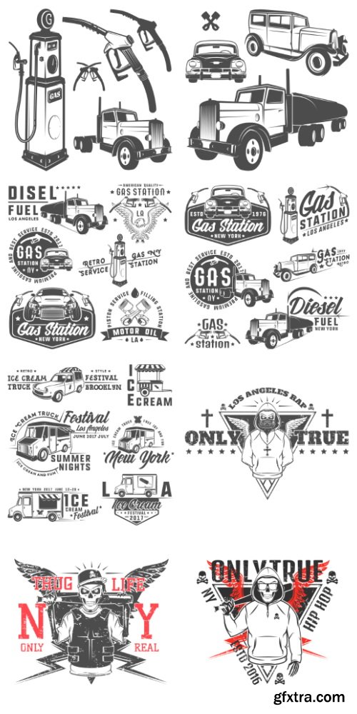 Set of Vintage Labels #7