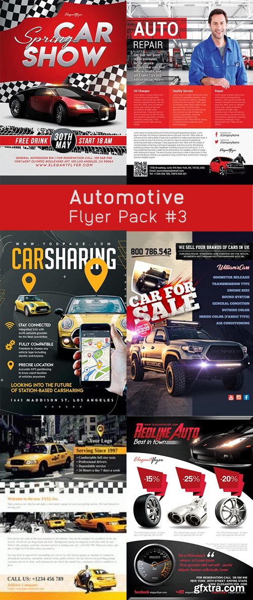 Automotive Flyer Pack #3
