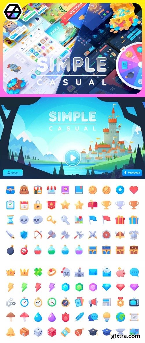 GUI Pro - Simple Casual v1.0.7 (27 Nov 2024) GUI Pro - Simple Casual v1.0.7 (27 Nov 2024)