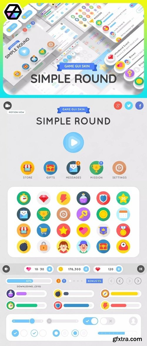 GUI Kit - Simple Round v1.2.1 (27 Nov 2024) GUI Kit - Simple Round v1.2.1 (27 Nov 2024)