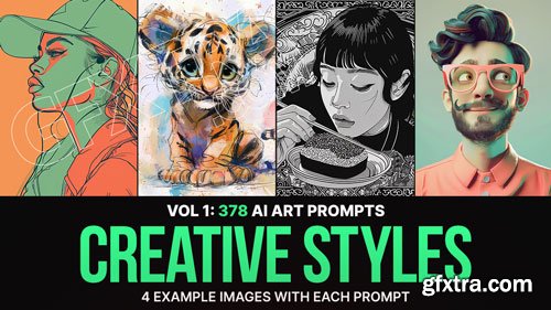 378 Midjourney Prompts for Creative Styles