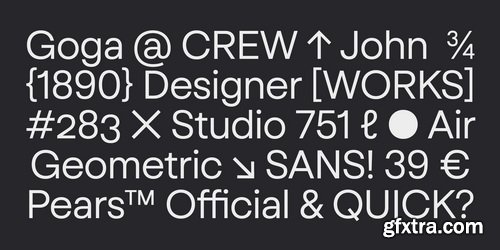 Myfonts - Goga Font Family