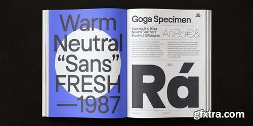 Myfonts - Goga Font Family