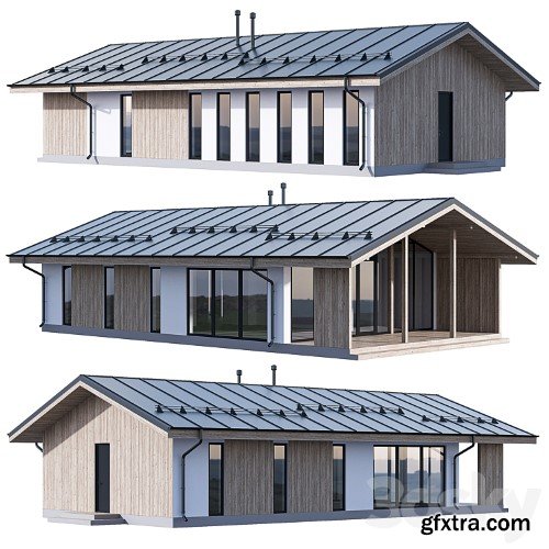 3dsky Pro - House &times;15 3d Models