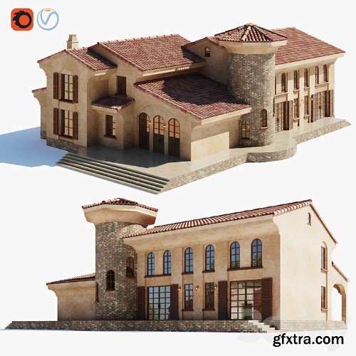 3dsky Pro - House &times;15 3d Models