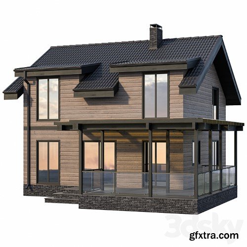 3dsky Pro - House &times;15 3d Models