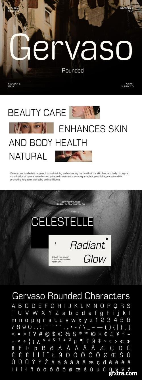 Gervaso Rounded Font