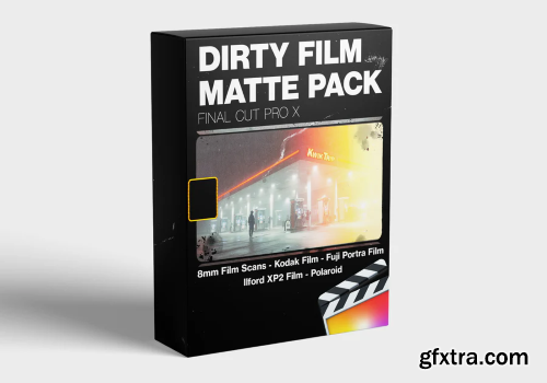 FCPX Full Access - Dirty Film Matte Pack (Super 8mm) - Final Cut Pro